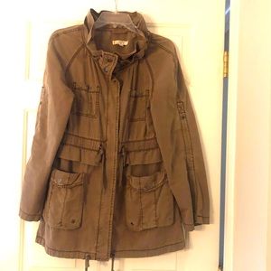 Ann Taylor Loft Brown Jacket Smapp